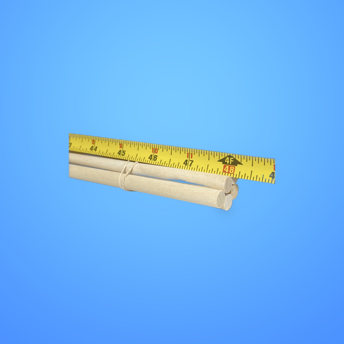 5/16 x 48 Birch Hard Wood Dowels