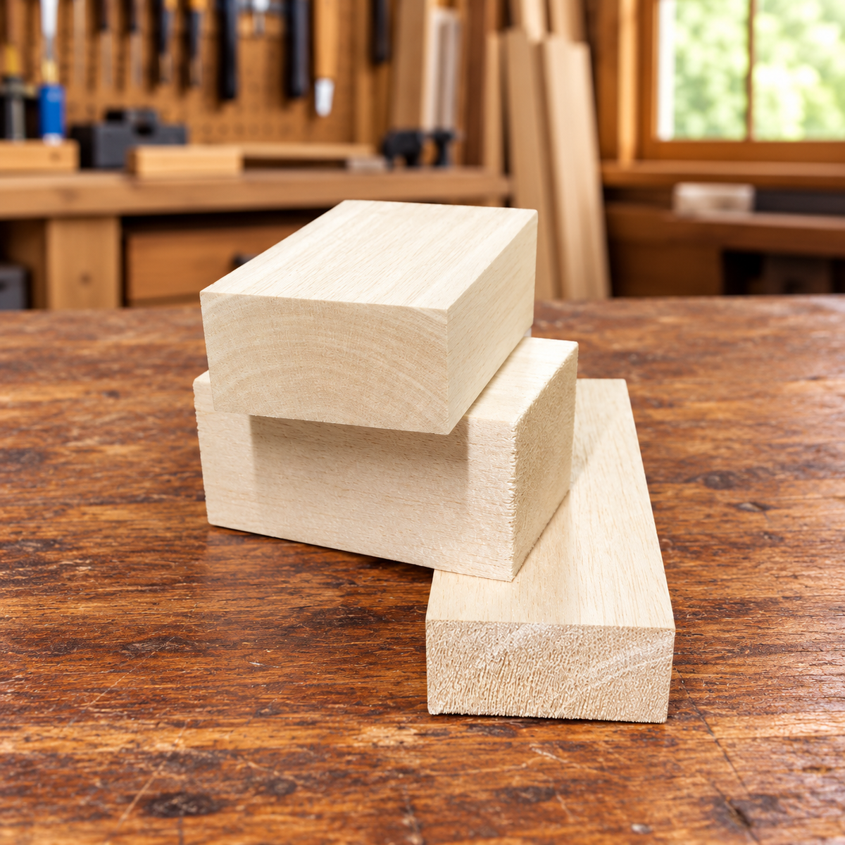 1 x 4 x 18 Aero Light Balsa Wood Block National Balsa