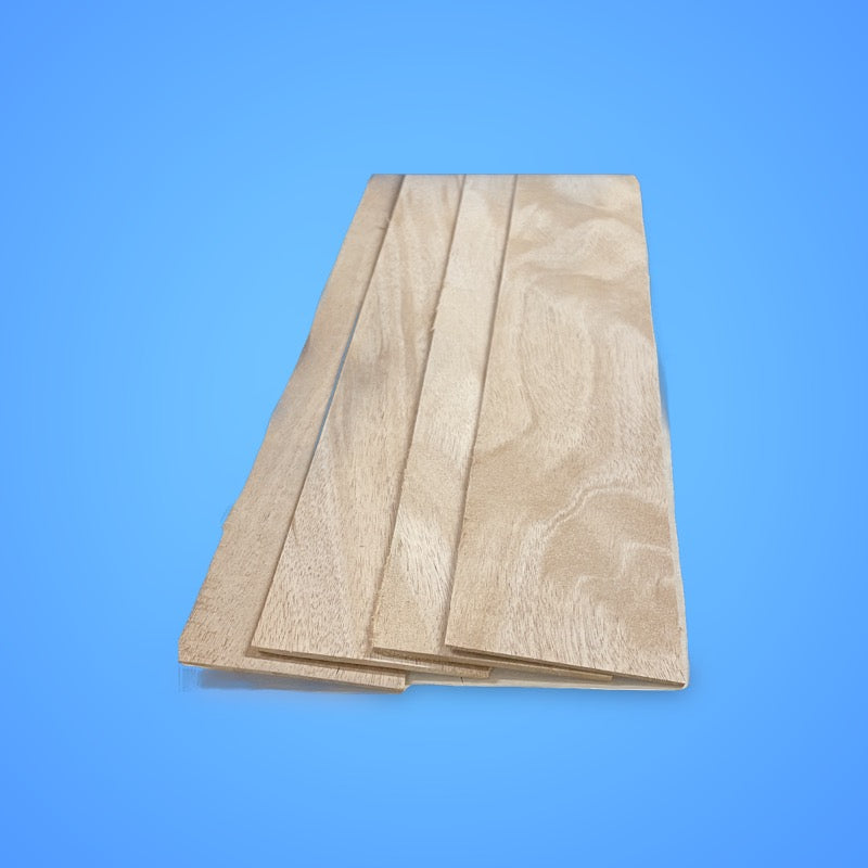 1/16 x 3 x 24 Mahogany Wood Sheets