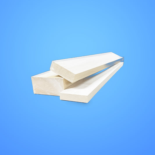 1 x 1 x 24 Basswood Plank