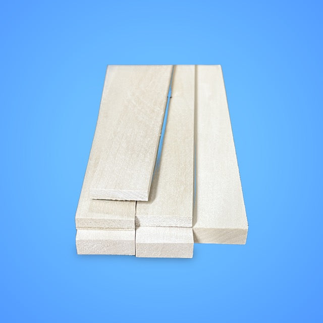 2 x 3 x 24 Basswood Plank