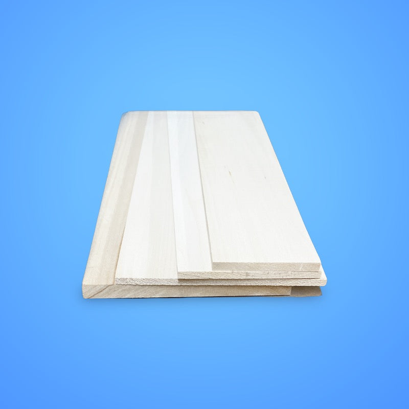 1/16 x 4 x 18 Basswood Sheets