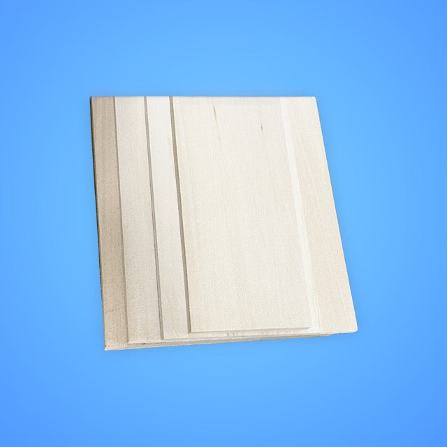 1/8 x 4 x 48 Basswood Sheet