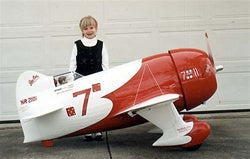 gee bee pedal plane GEE BEE R2 33%