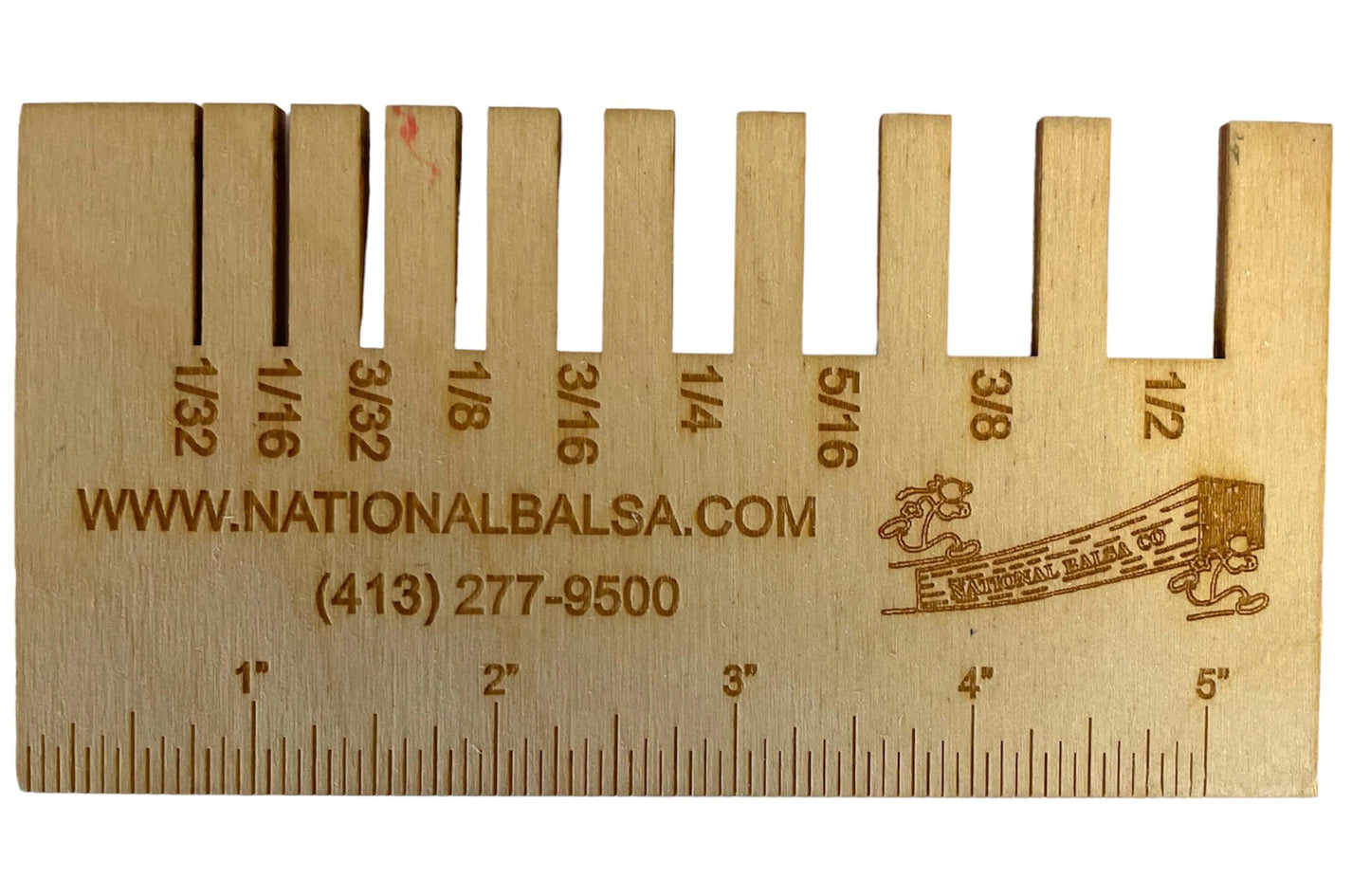 National Balsa Measurement Gauge