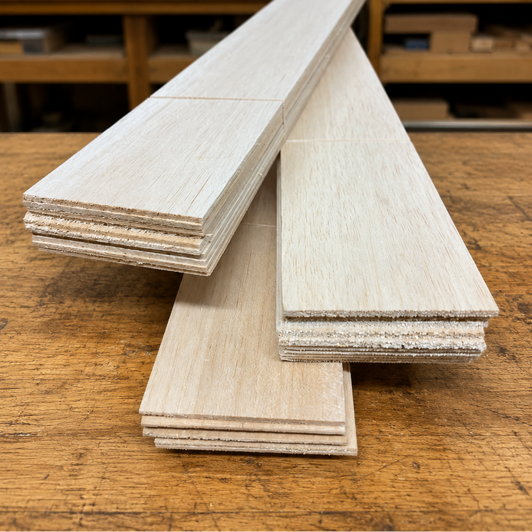 3" Aero Light/Contest Balsa Wood Bundle Sale!!! National Balsa