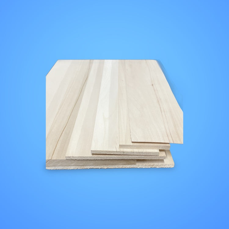 Basswood Sheets 1/16,Thin Plywood Wood Sheets for Crafts 1/16 ×8×12 Inch,5  Pieces