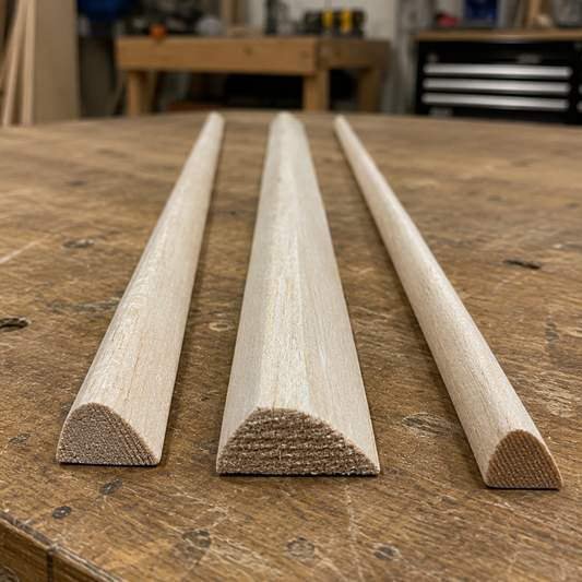 3/8 x 1/2 x 36 Conventional Leading Edge National Balsa