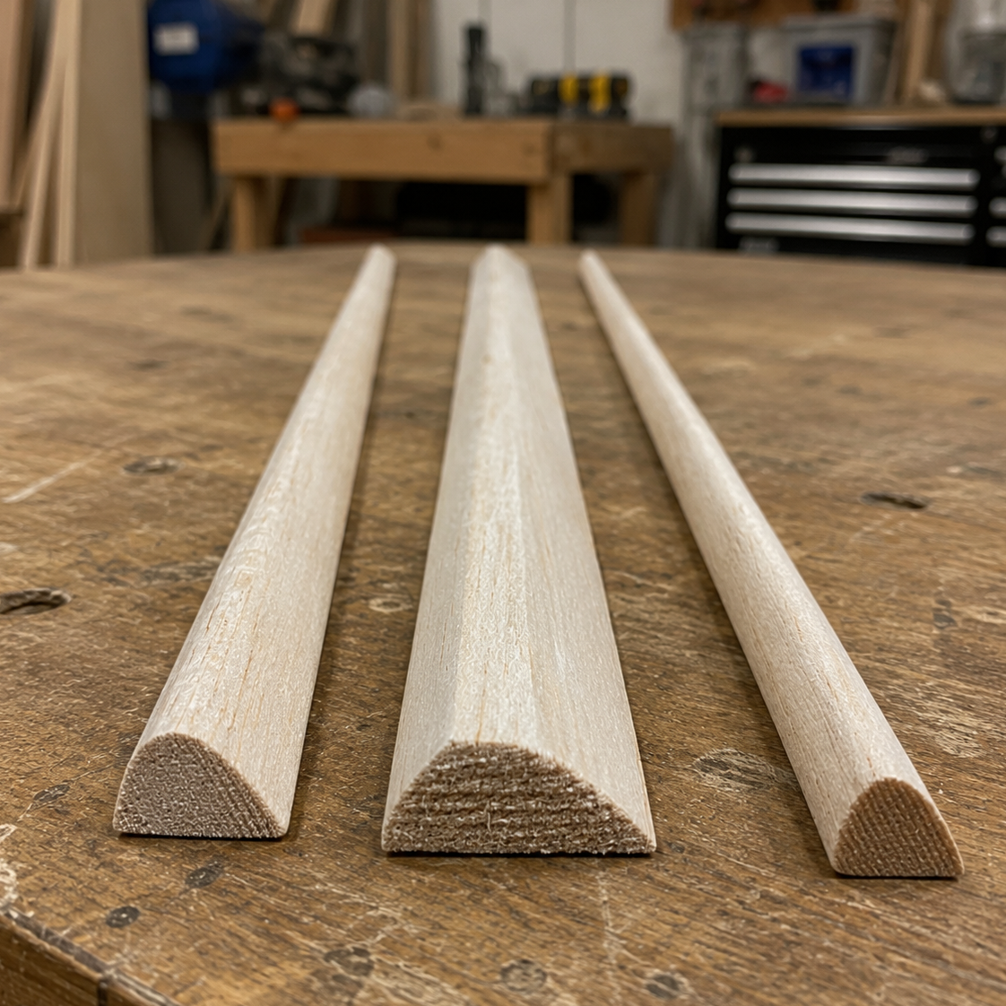 3/8 x 3/4 x 36 Conventional Leading Edge - Bundle of 10 National Balsa