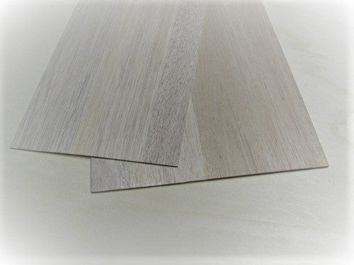 3/32 x 10 1/2 x 24 Balsa Wood Wing Skins