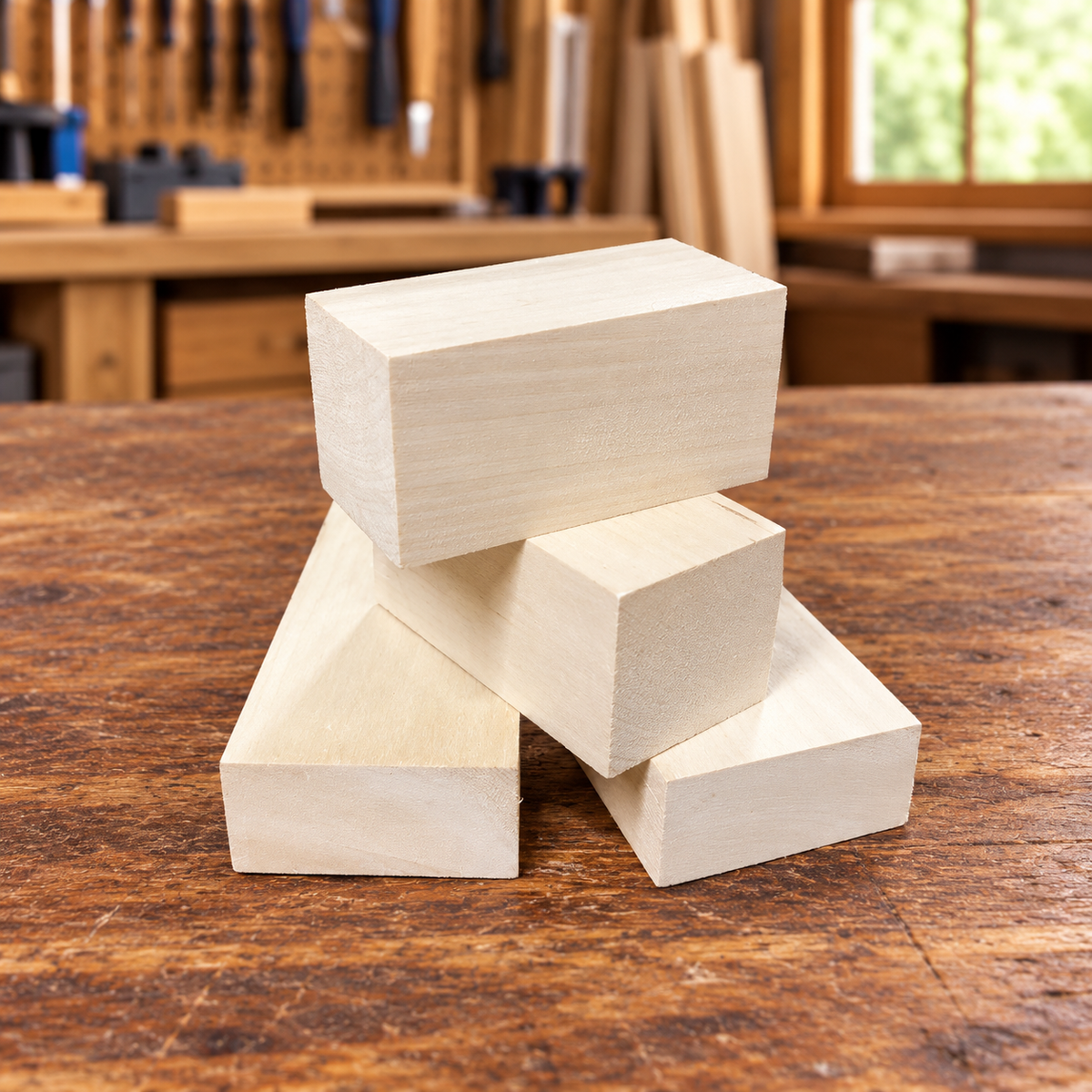 2 x 4 x 6 Basswood Block National Balsa