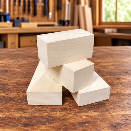 2 x 4 x 6 Basswood Block National Balsa