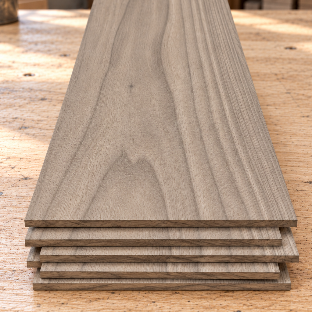 1/4 x 6 x 24 Walnut Wood Sheet National Balsa