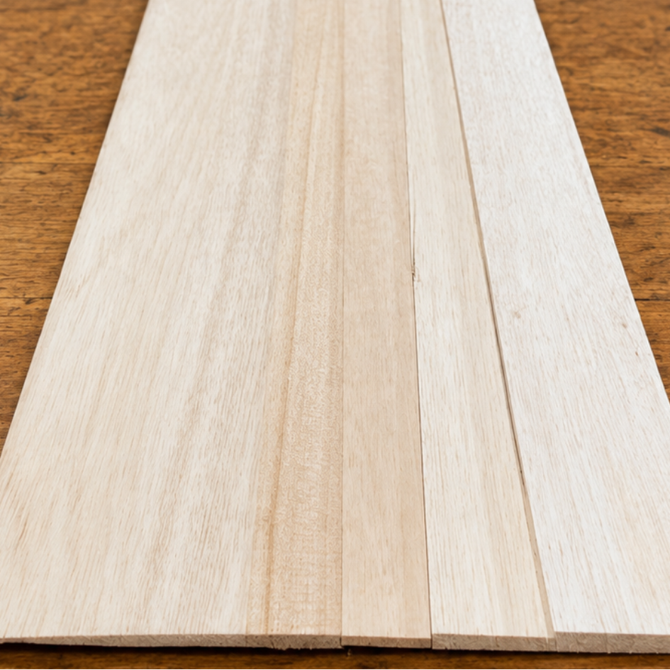 1/16 x 4 x 36 Balsa Wood Sheet - Bundle of 10 National Balsa