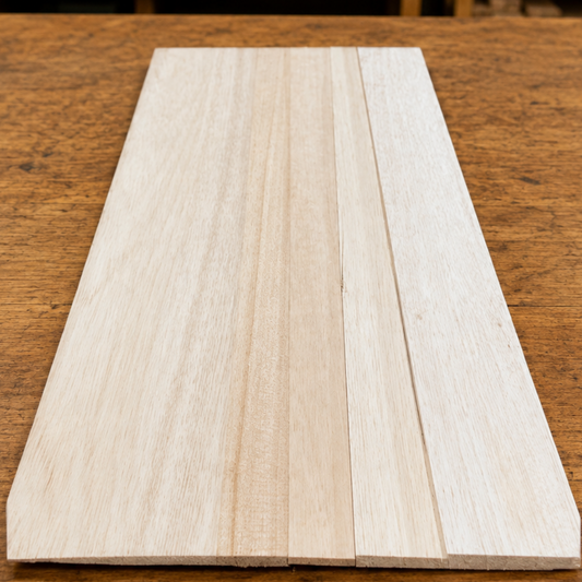 1/16 x 4 x 36 Balsa Wood Sheet - Bundle of 10 National Balsa
