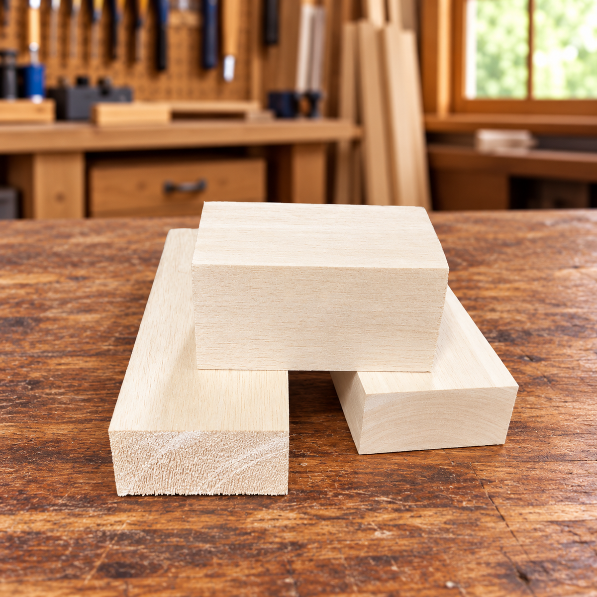 1 x 4 x 18 Aero Light Balsa Wood Block National Balsa