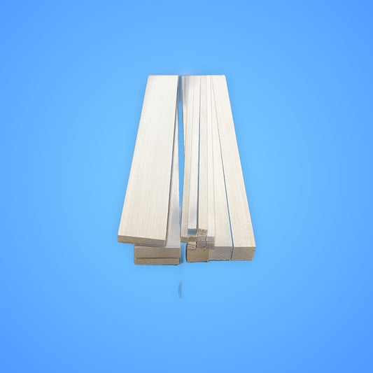1/16 x 3/16 x 24 Basswood Stick