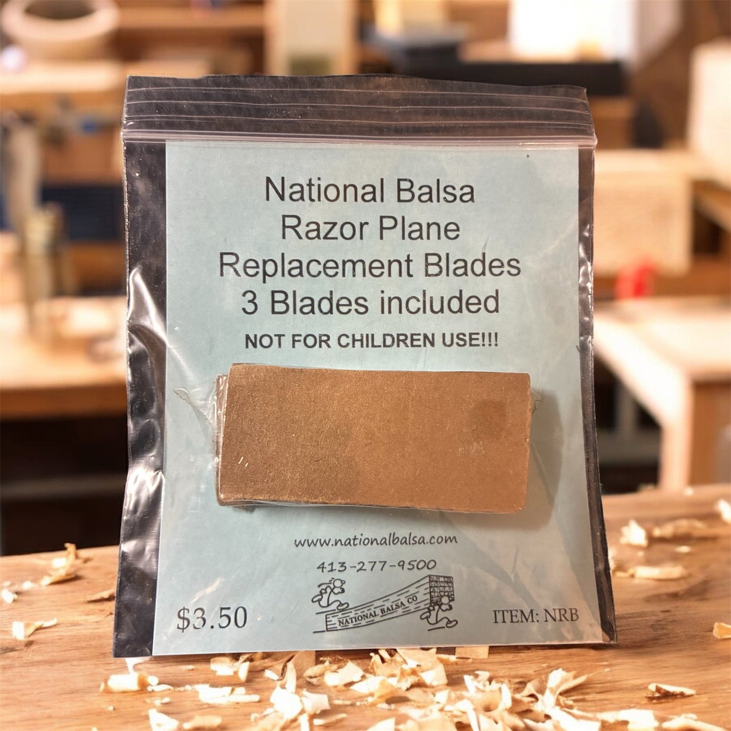 National Balsa Replacement Blades for Balsa Planer National Balsa