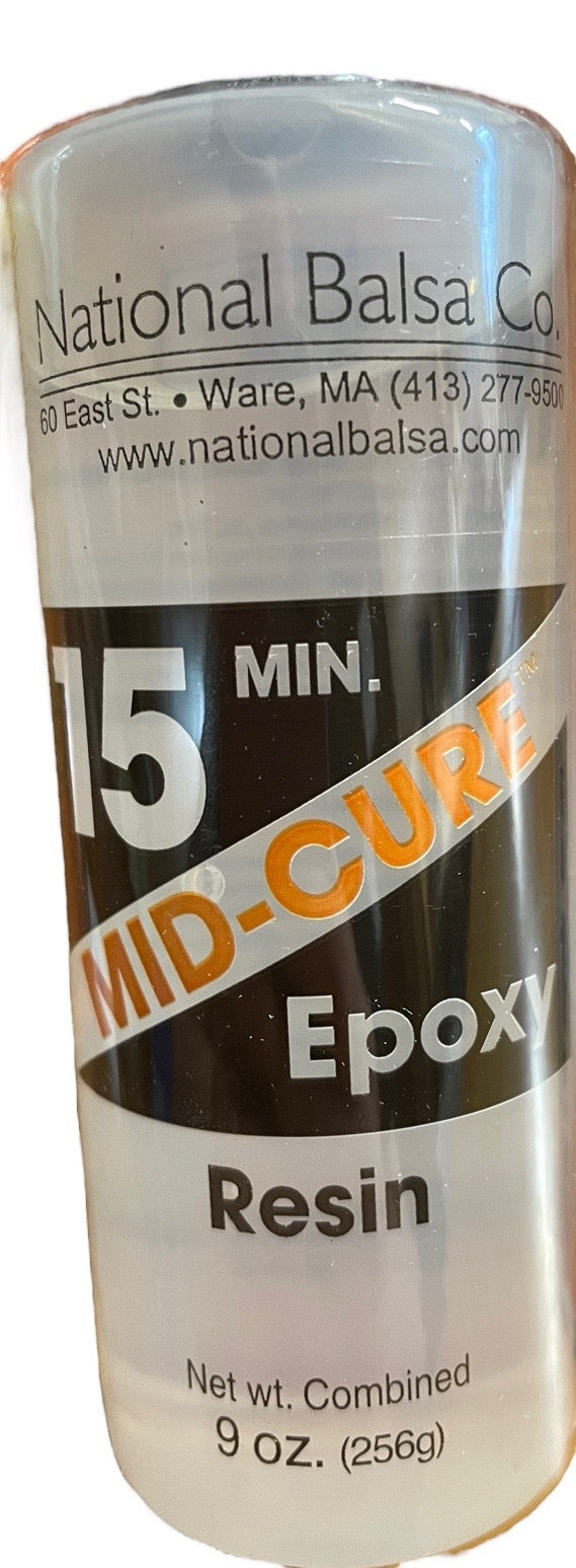 9oz Bob Smith Epoxy - 15 Min Mid-Cure, Resin