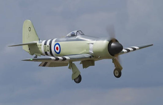 HAWKER SEA FURY (1/4.5 SCALE, 101" WING SPAN) - JERRY BATES - SHORT KIT