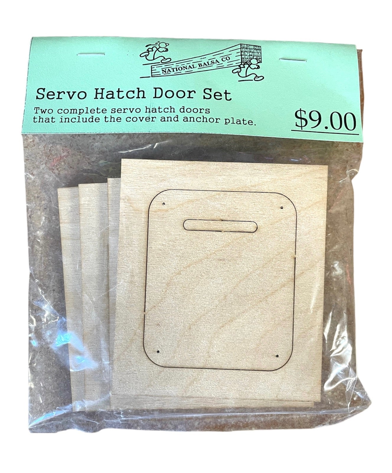 National Balsa - Servo Hatch Doors