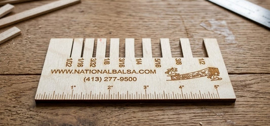 National Balsa Measurement Gauge National Balsa