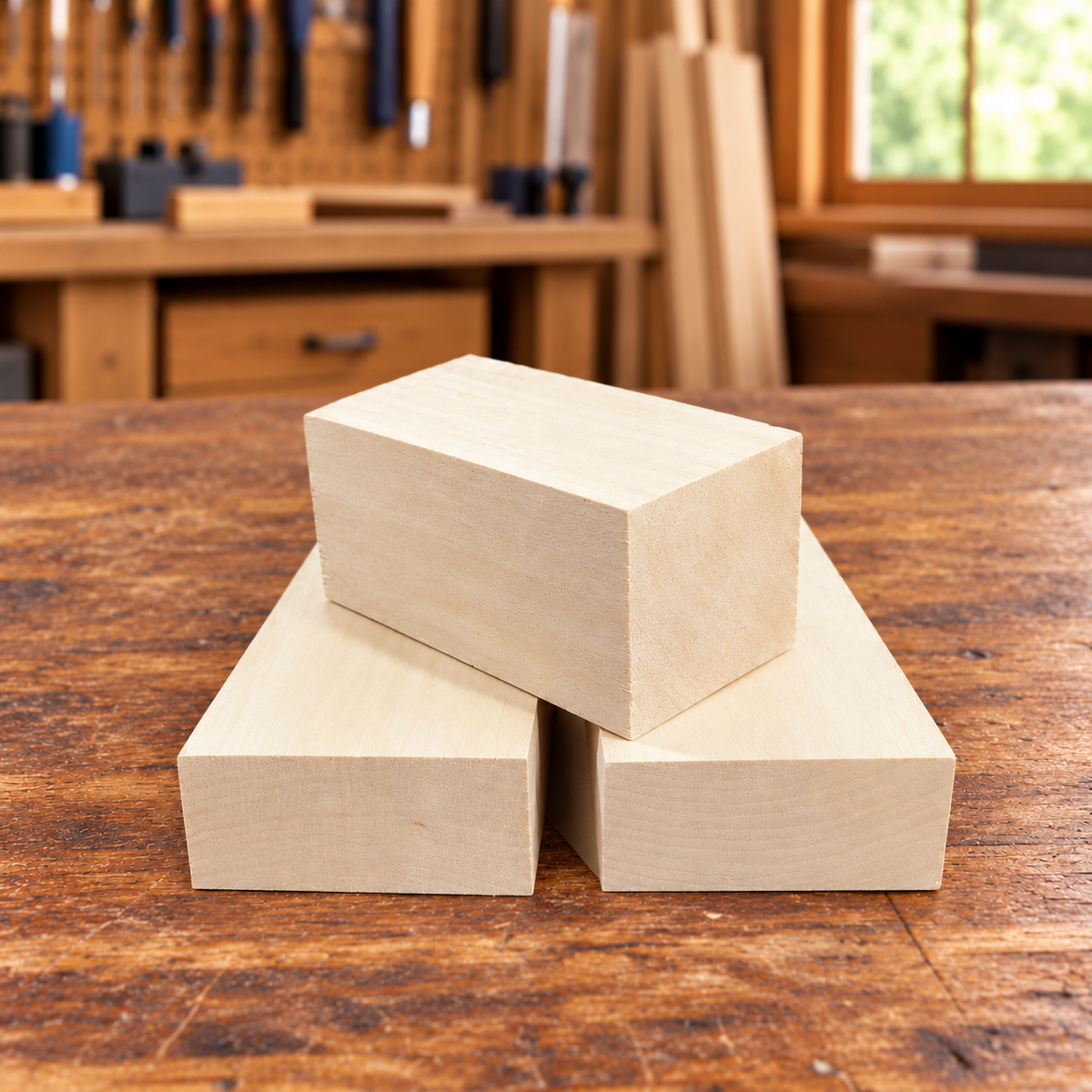 2 x 4 x 6 Basswood Block National Balsa