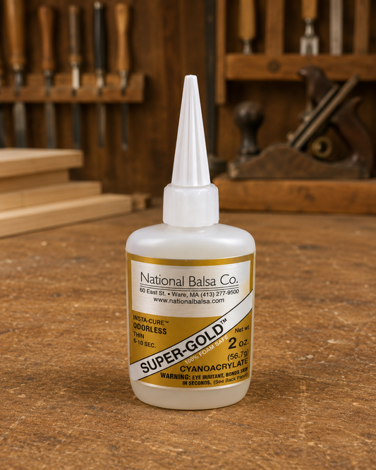 Odorless Thin CA Bob Smith Glue National Balsa